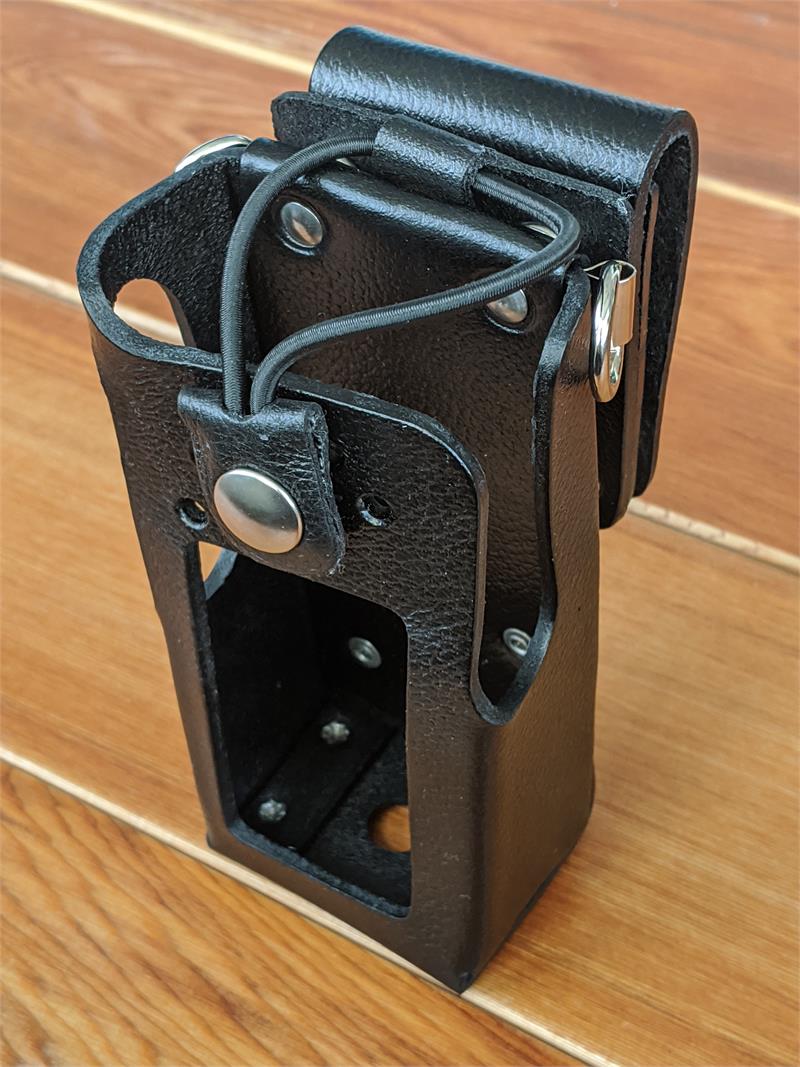 Kenwood VP-5000/5230/5330/5430 2L DTMF Leather Case/swivel B/L D-rings