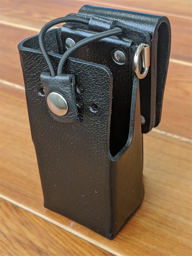 Kenwood NX3200/3220/3300/3320 57L Leather Case/swivel B/L Drings