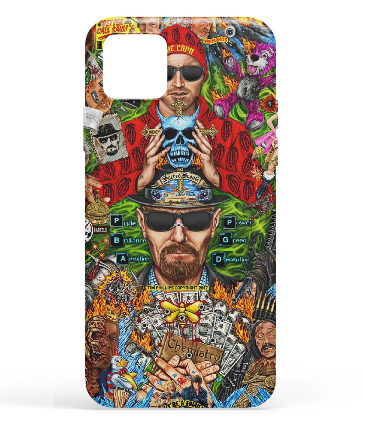 Buy Breaking Bad Artwork Printed Soft Silicone Mobile Back Cover