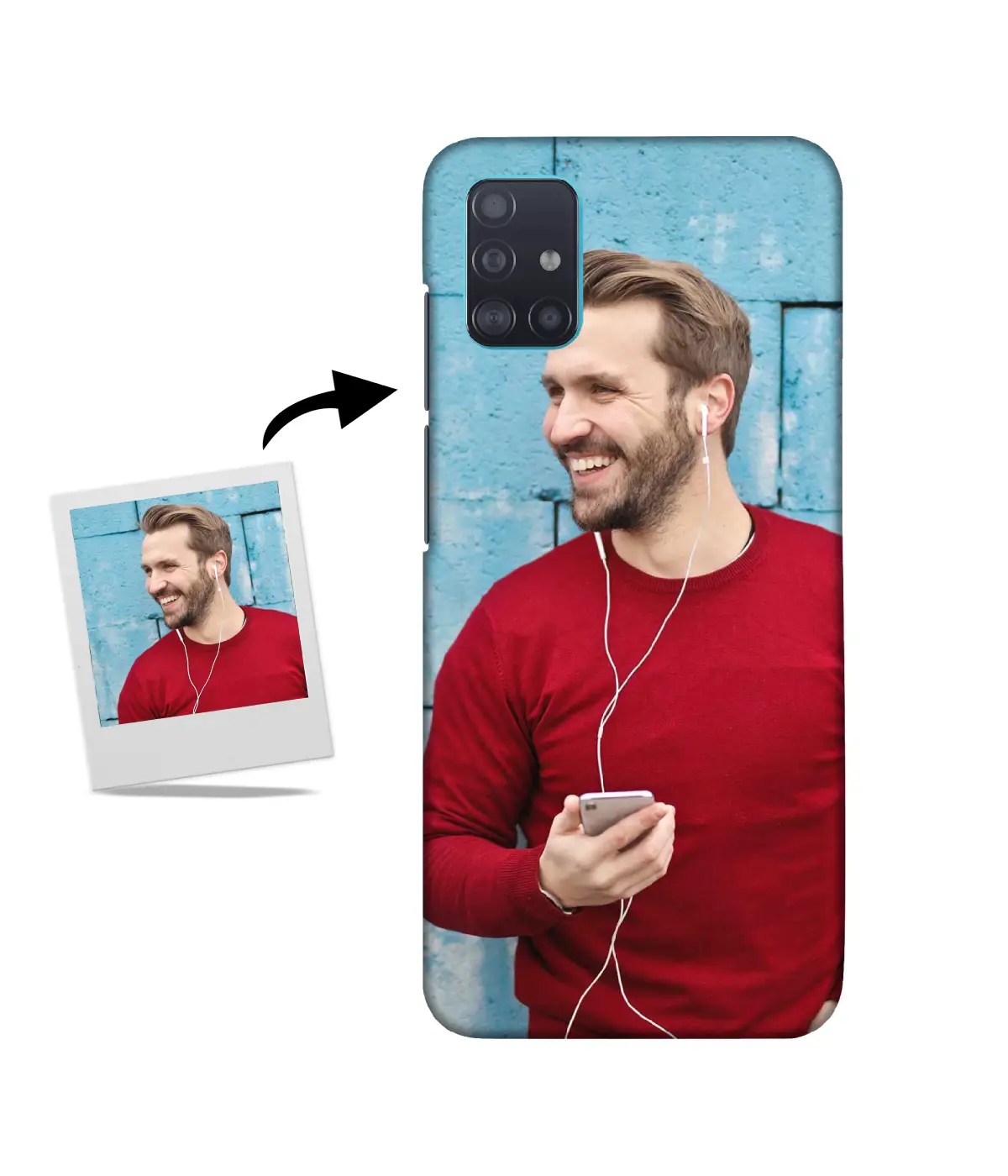 Buy Customized Samsung A51 Back Cover
