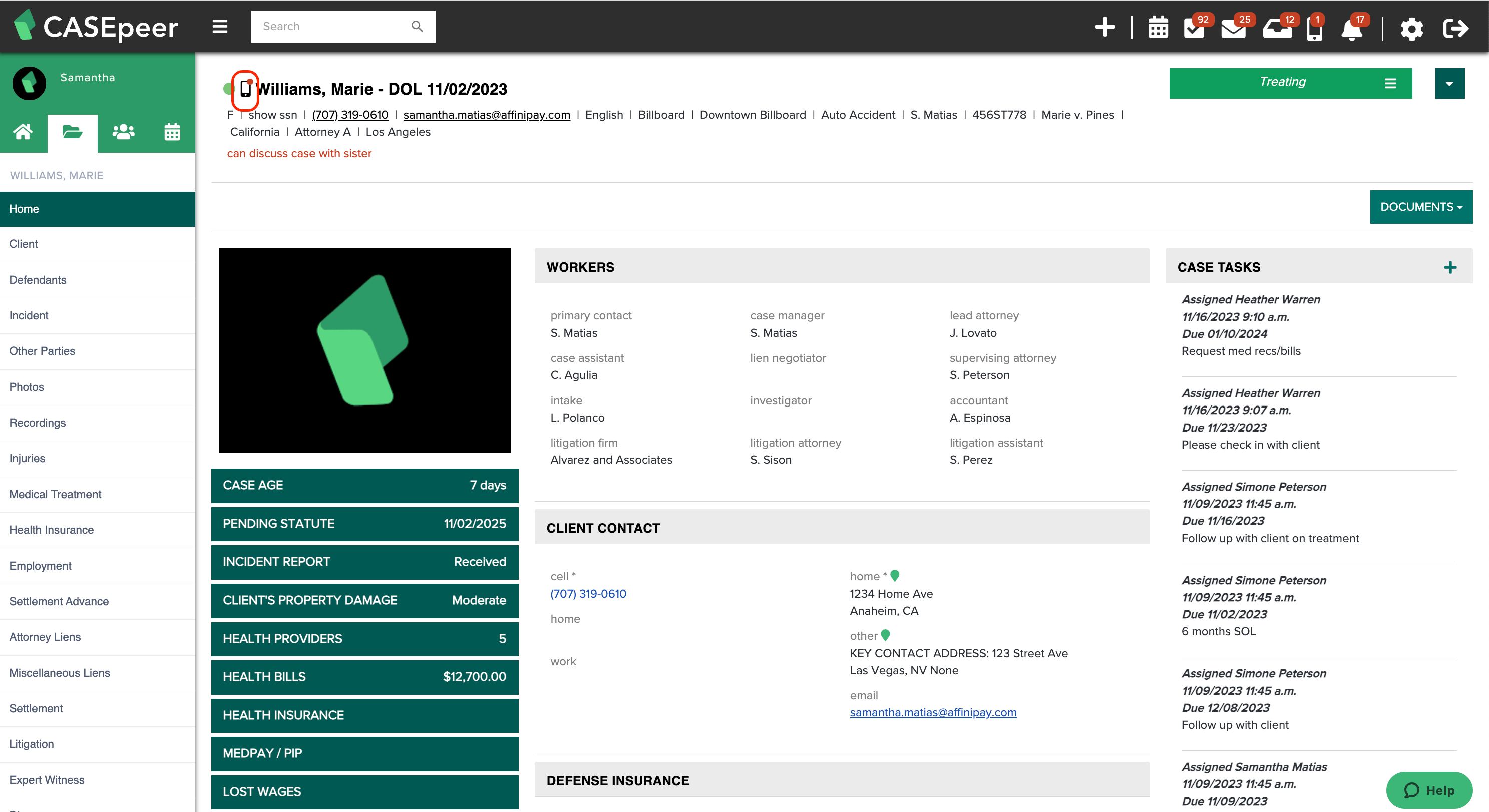 What Does the Red Dot on the Phone Icon Indicate? CASEpeer