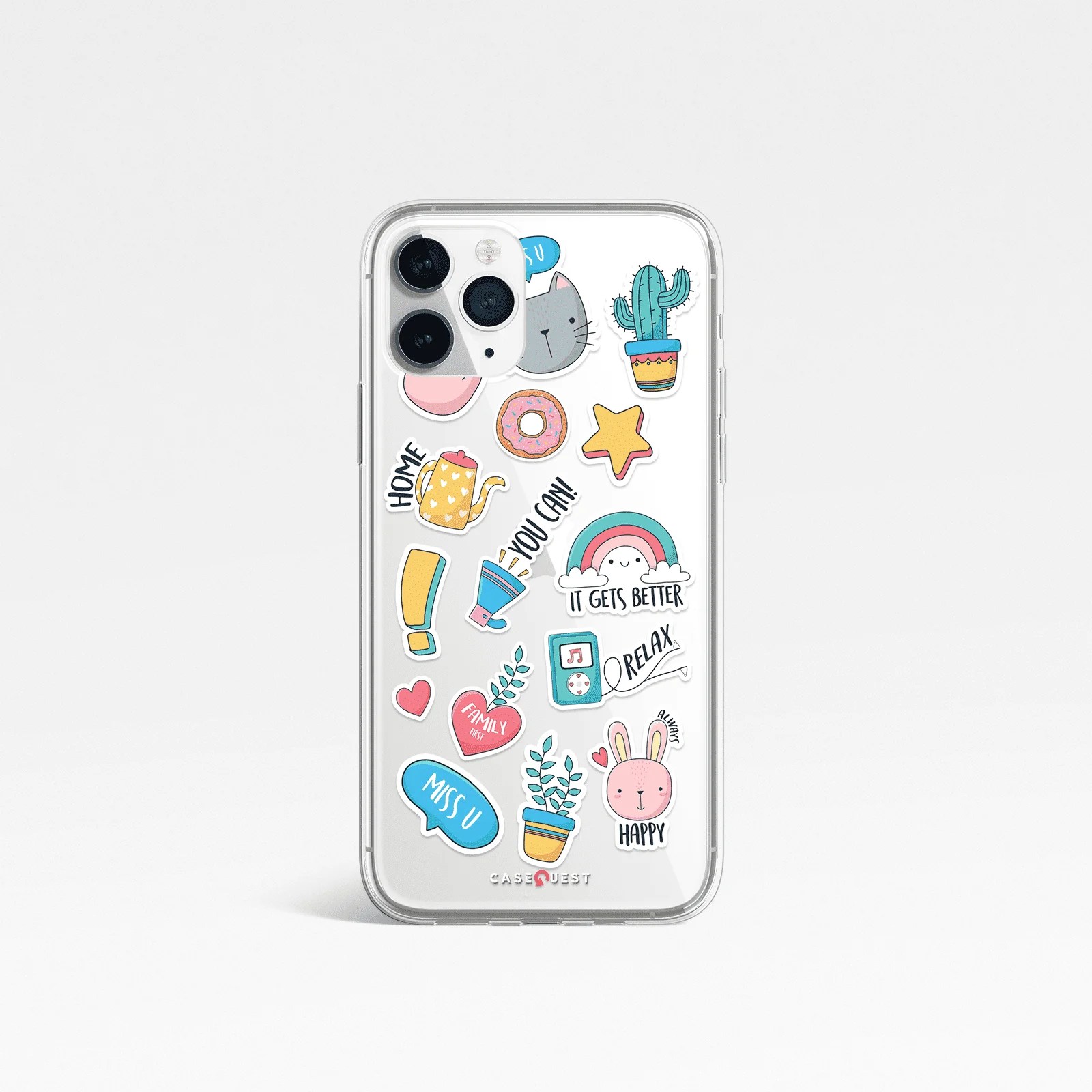 Cute Aesthetic Sticker Custom Case HP Premium Discover Your Style!
