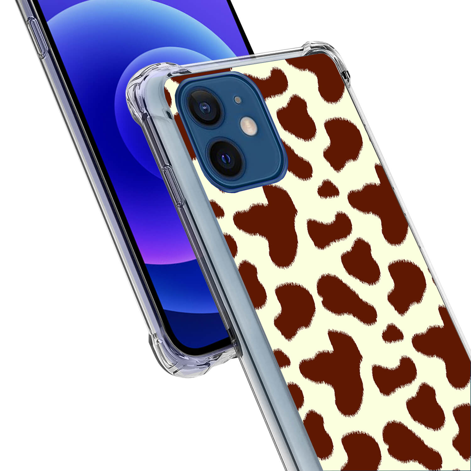 Case For [iPhone 12 Pro Max (6.7")][Clear Bumper SET17] Clear Slim