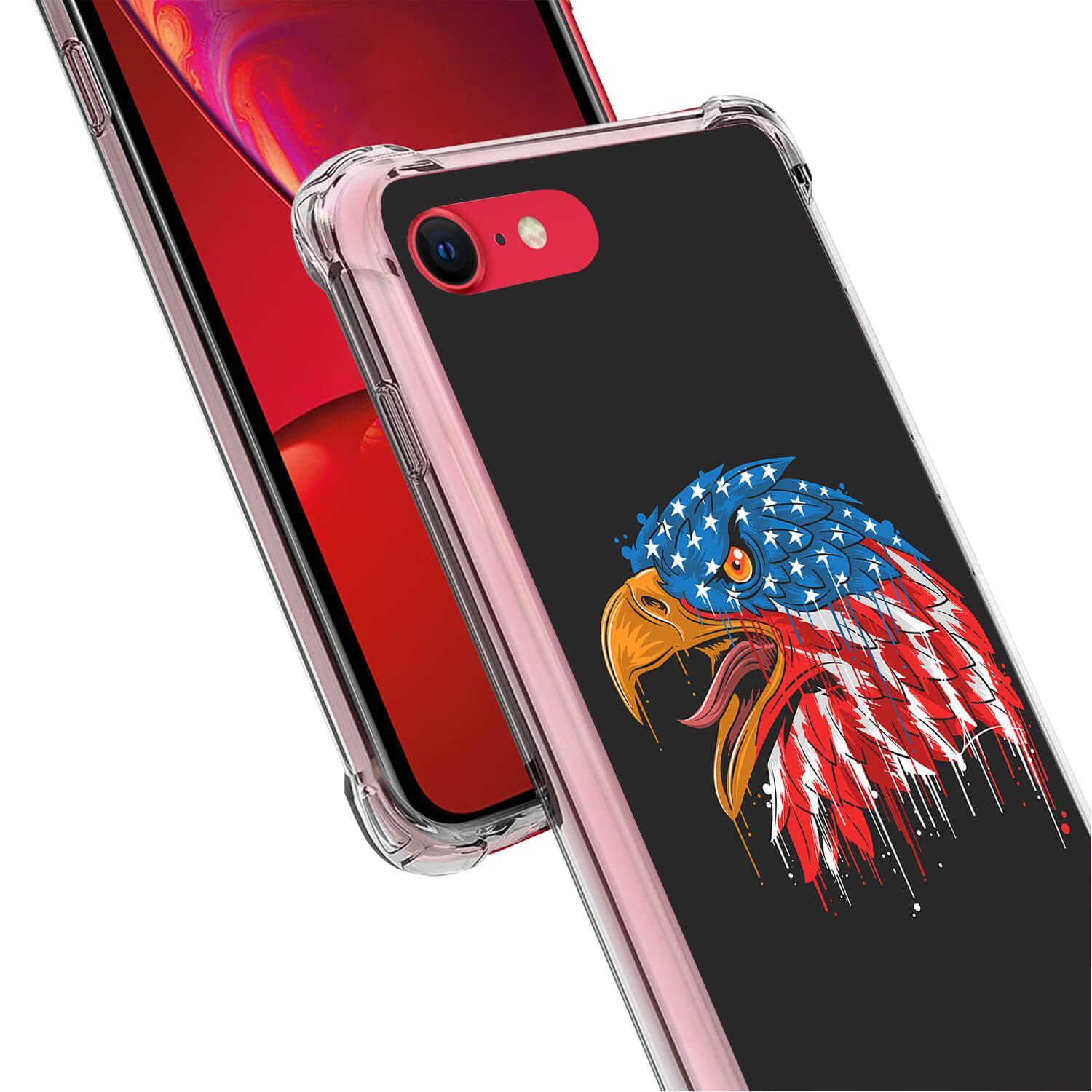 Case For [Apple iPhone SE 2020][Clear Bumper SET15] Slim Flexible eBay