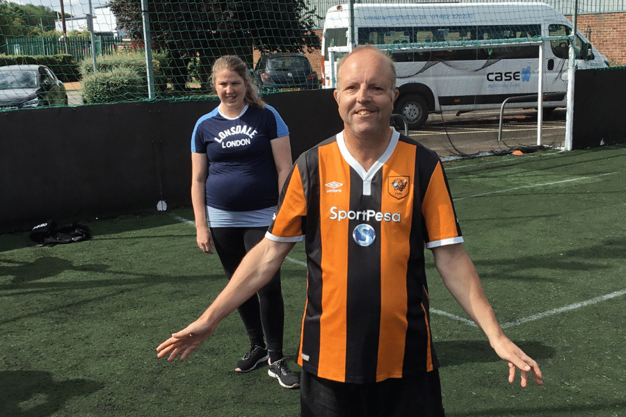 Football CASE Training Learning Disability Services Hull