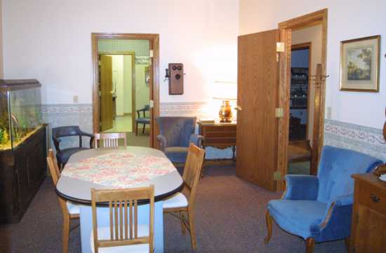 Arrangements Office Casey Halwig & Hartle Funeral Home located in...