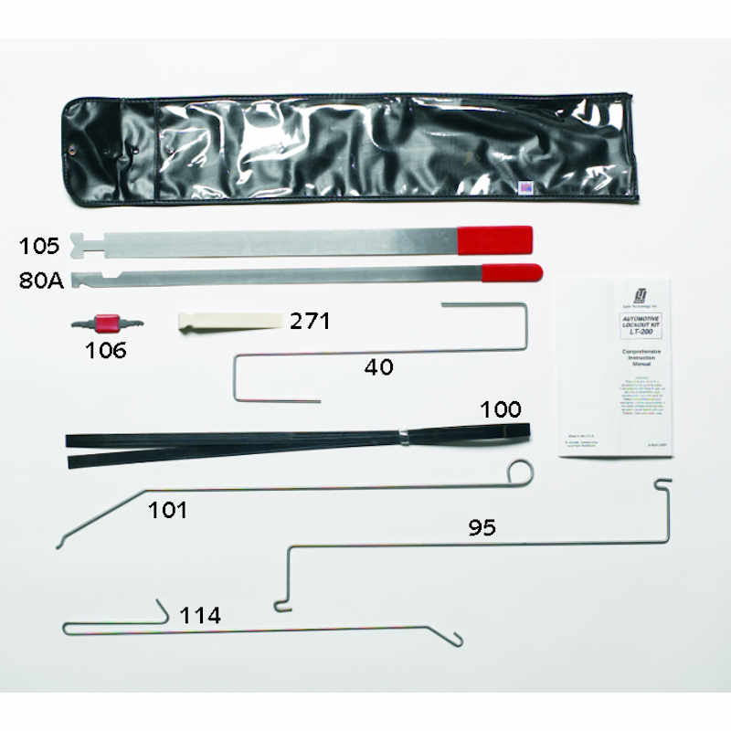 KCT200 Mini Master Automotive Lock Out Kit Casey Tool, LLC