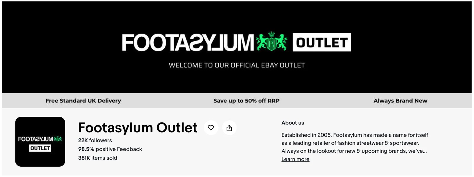 Top 50 eBay Outlet Stores In The UK (2022) Cashback Collette