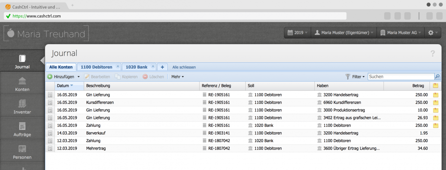 White Label Business Software CashCtrl