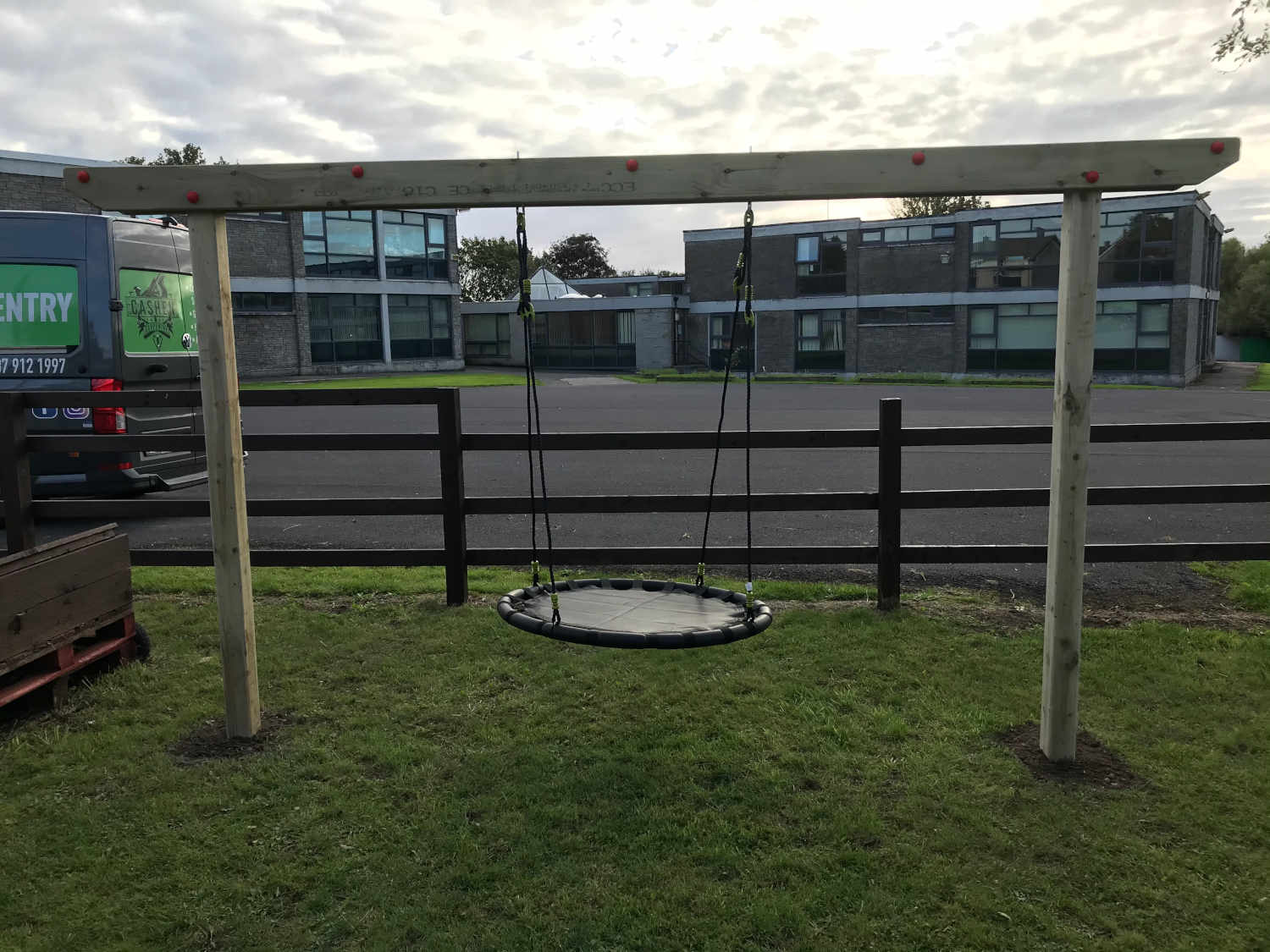 Two Post Swing Set Cashen Carpentry Galway Carpenters Home