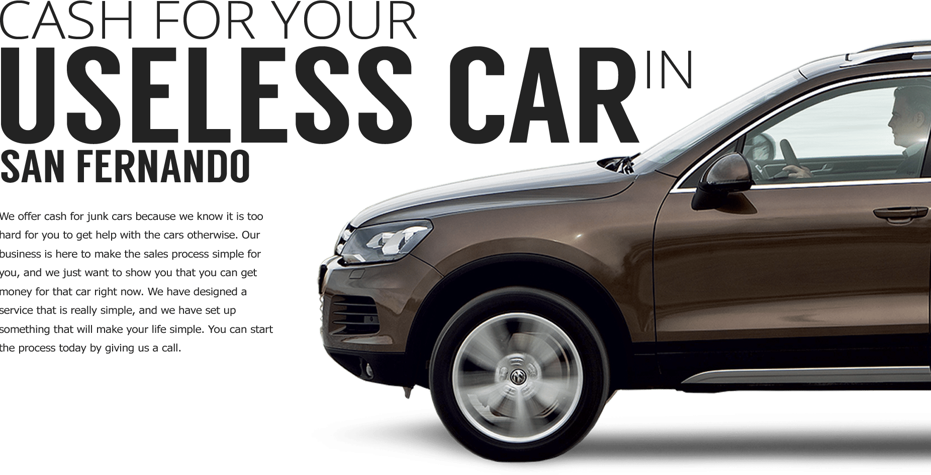 Cash For Junk Cars San Fernando We Buy Old Cars