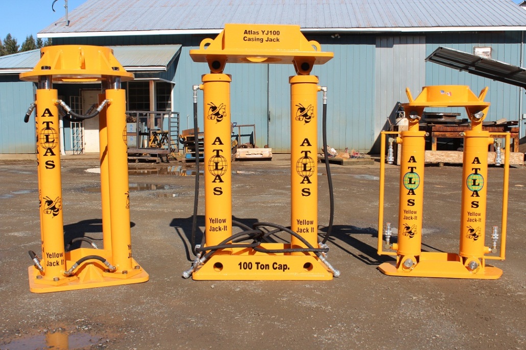 Atlas “Yellow Jacket” Casing Jacks and HPile Jack