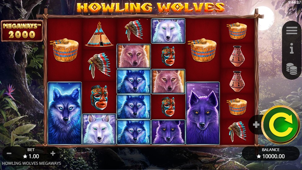 Howling Wolves Megaways Slot Review and Casinos to Play at 2024