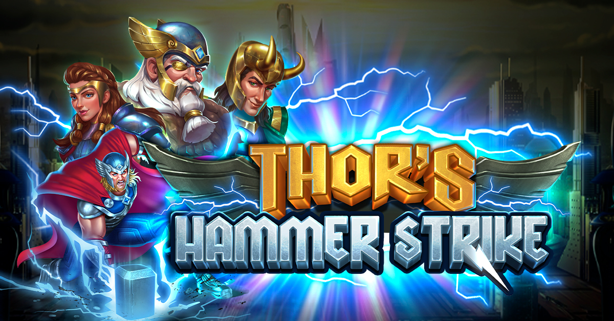 Thor's Hammer Strike è la nuova slot di Wizard Games dedicate ai miti