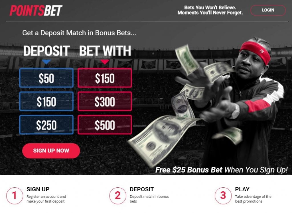 PointsBet Sportsbook Michigan 5x50 Second Chance Bets