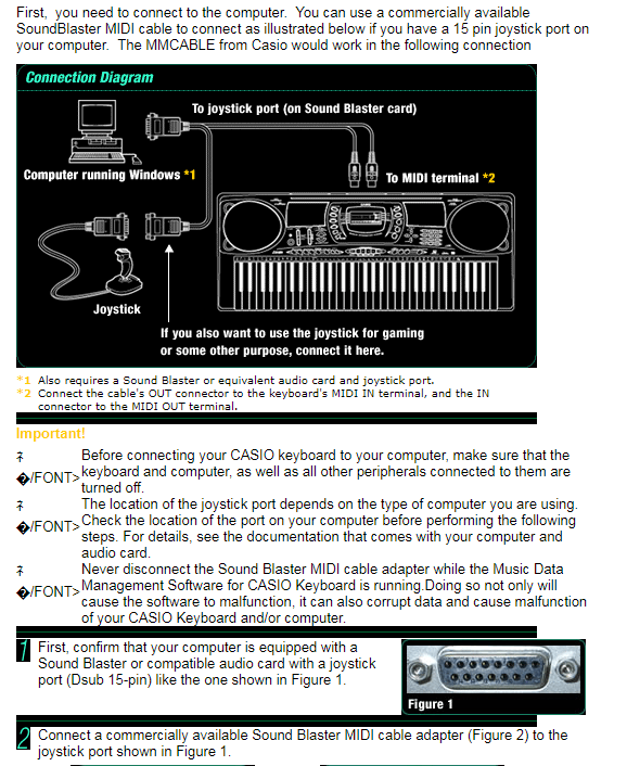 How do you record music from a keyboard to a PC? CASIO AMERICA, INC.