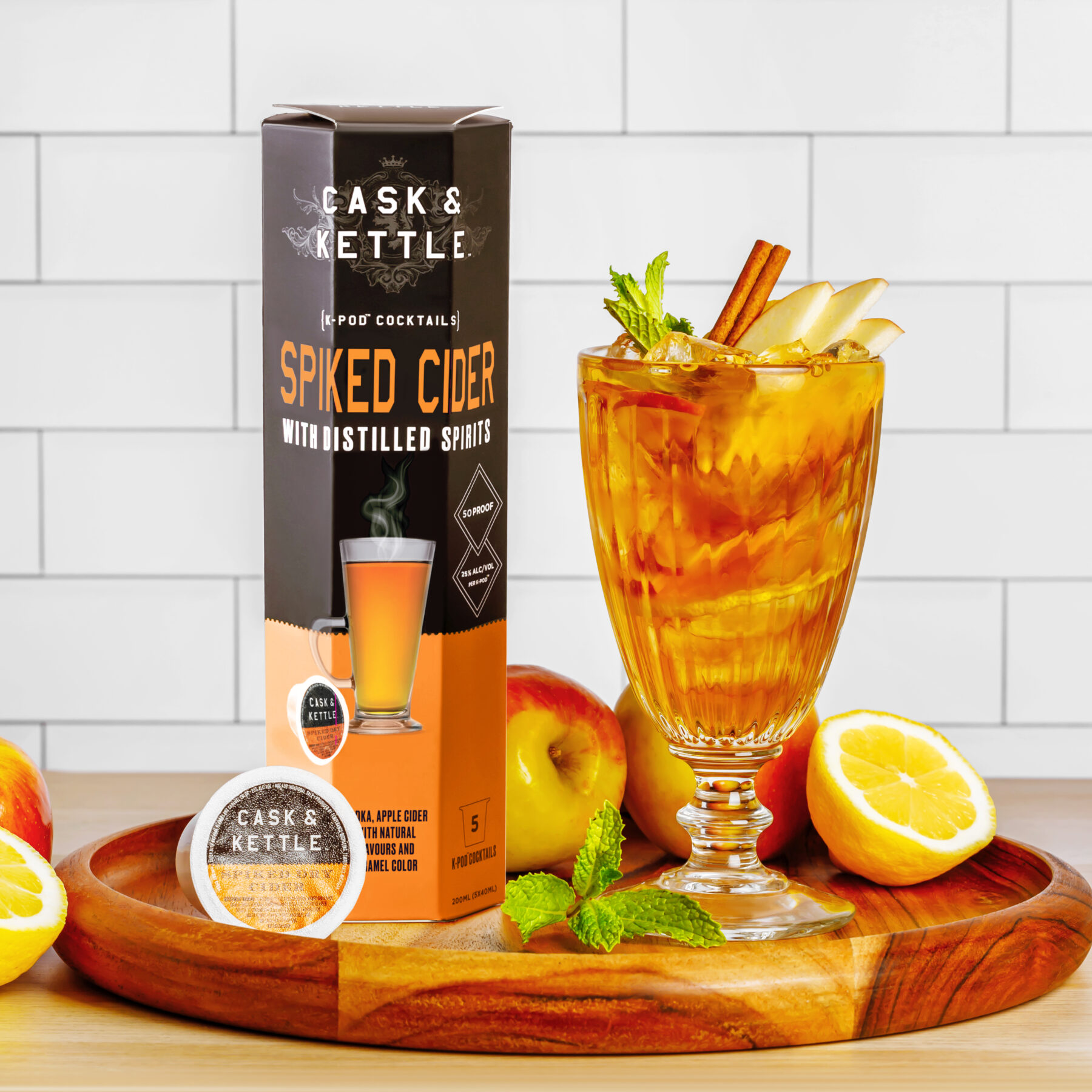 Spiked Cider Iced Tea Cask & Kettle