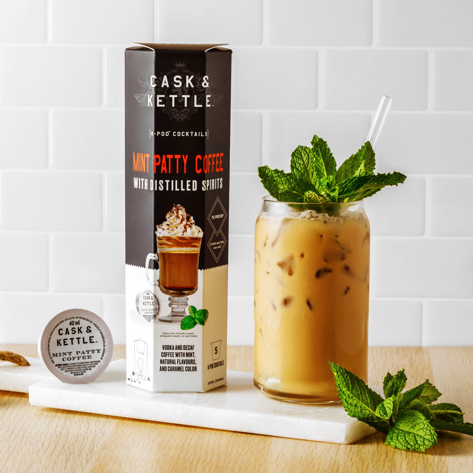 Mint Mojito Iced Coffee Cask & Kettle