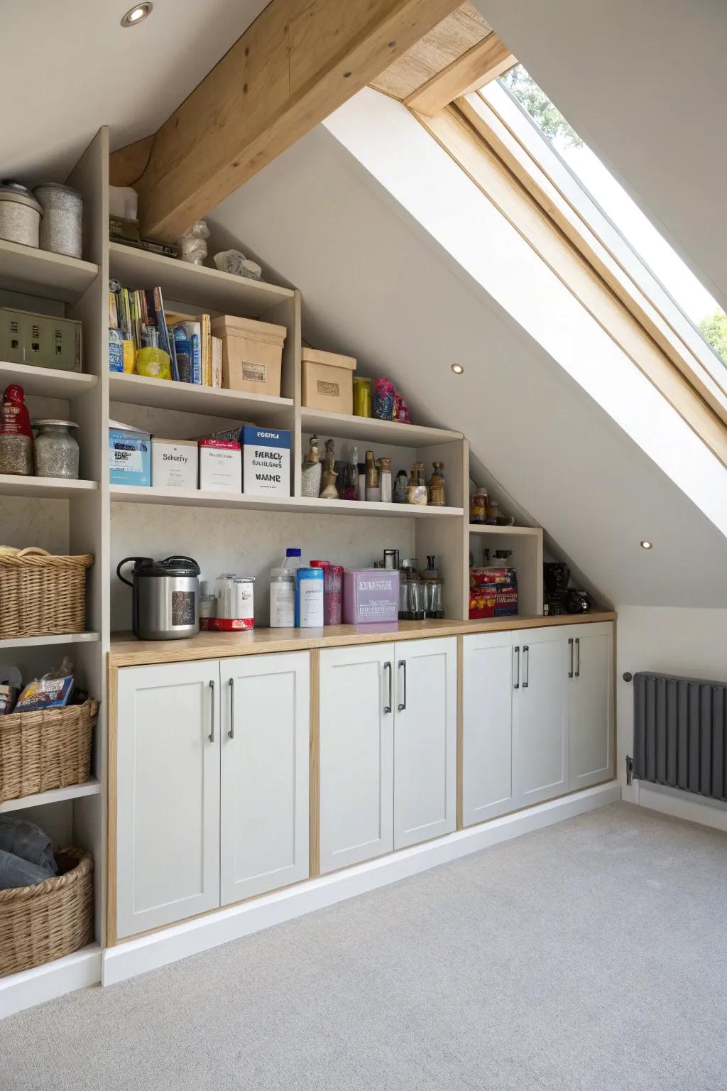 10+ Clever Loft Storage Ideas for a Tidy Home