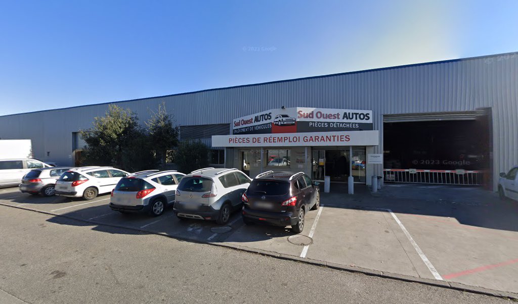 Casse auto Sud Ouest Autos, Centre VHU Agréé ouvert à Aucamville 31140