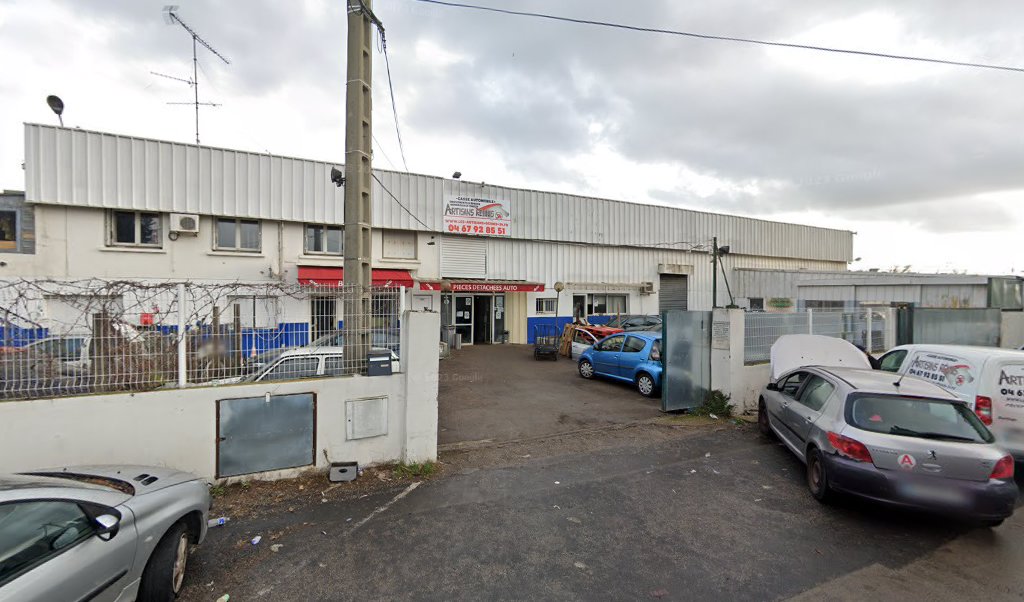 Casse auto Les Artisans Réunis 34, Centre VHU Agréé ouvert à Montpellier 34070