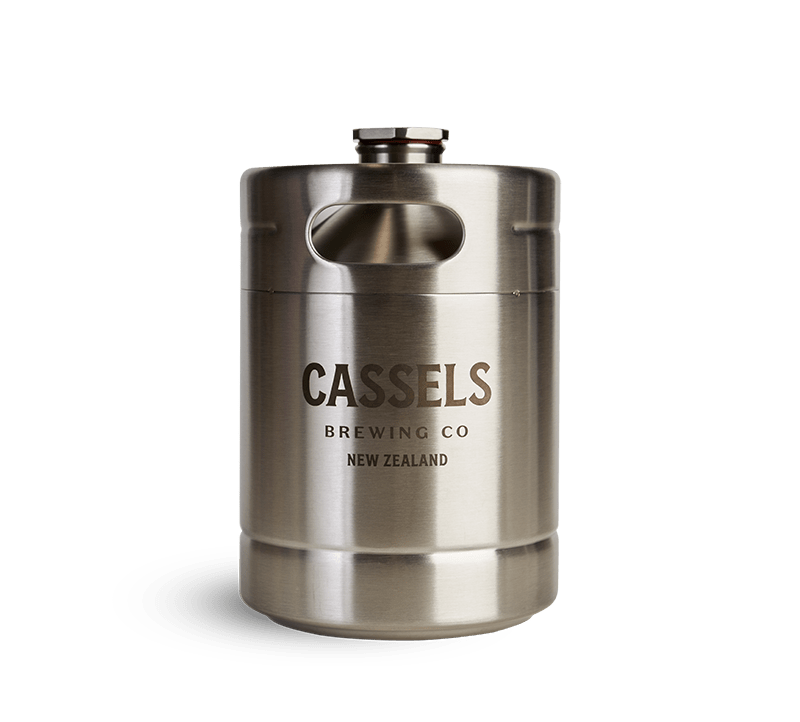Mini Keg Refillable Rigger Cassels Craft Beer Cassels Brewing