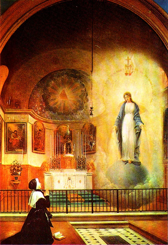 Les Cahiers de Cassiciacum Manifestation de la Médaille miraculeuse à