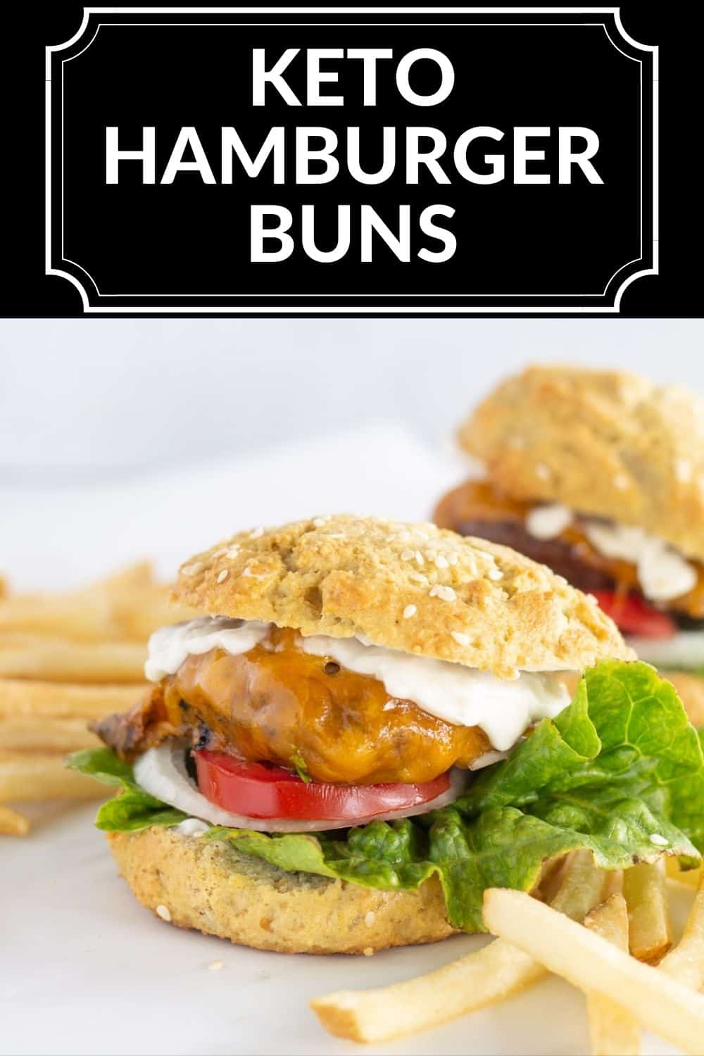 Keto LowCarb Hamburger Buns Recipe With Almond Flour