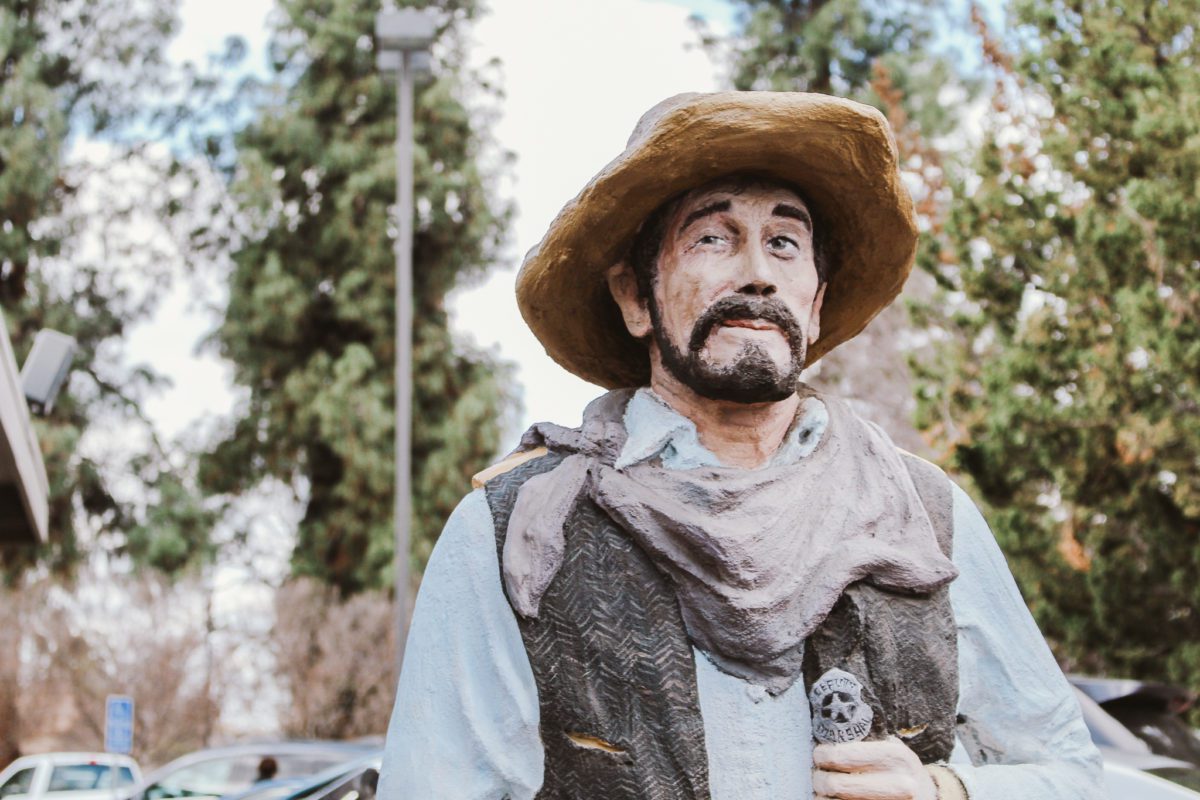old west sheriff in old town