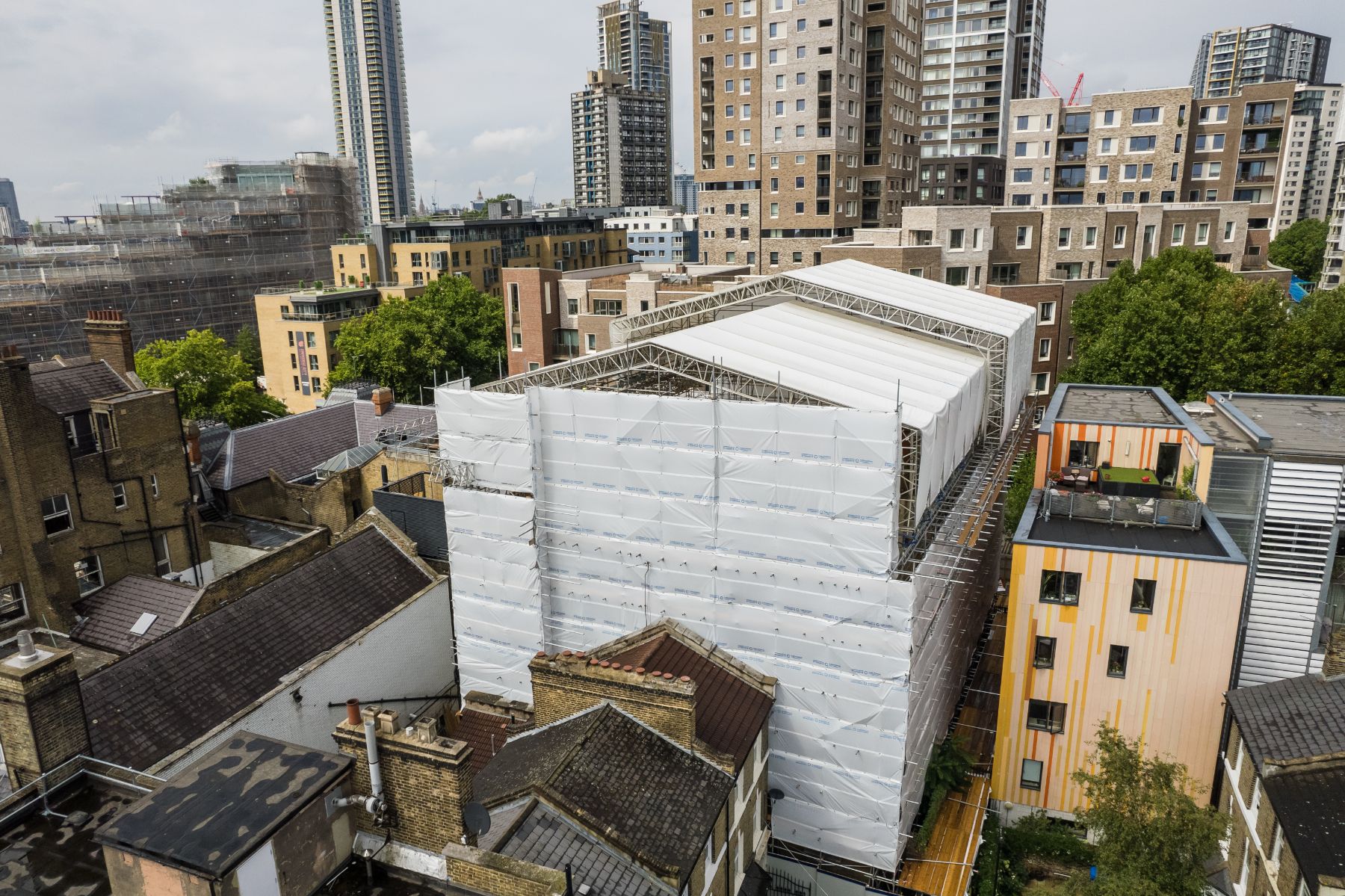 Conamar Walworth Town Hall CASS Scaffolding