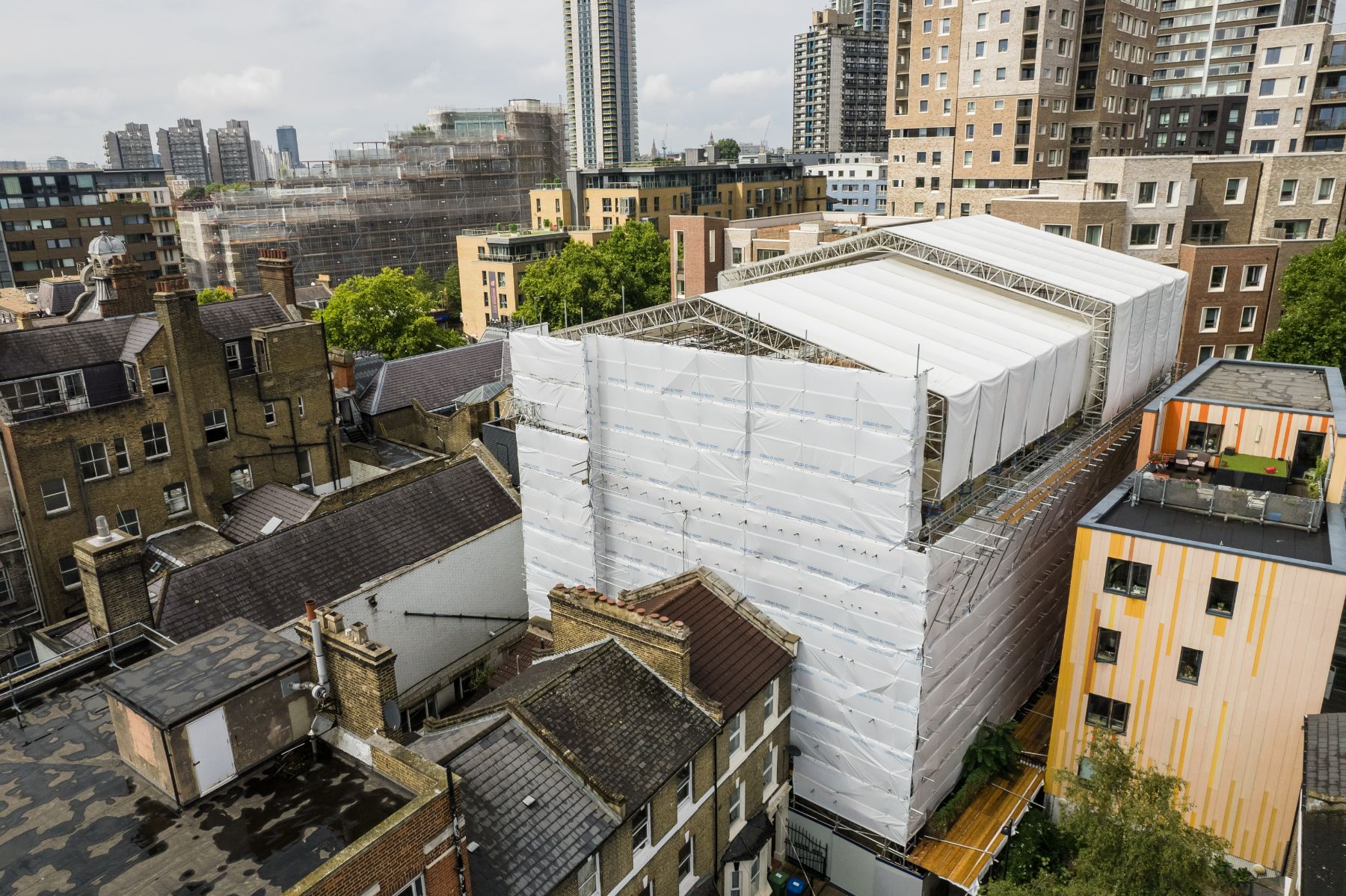 Conamar Walworth Town Hall CASS Scaffolding