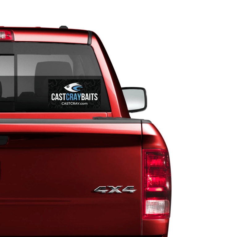 Truck Window Decal Cast Cray Outdoors