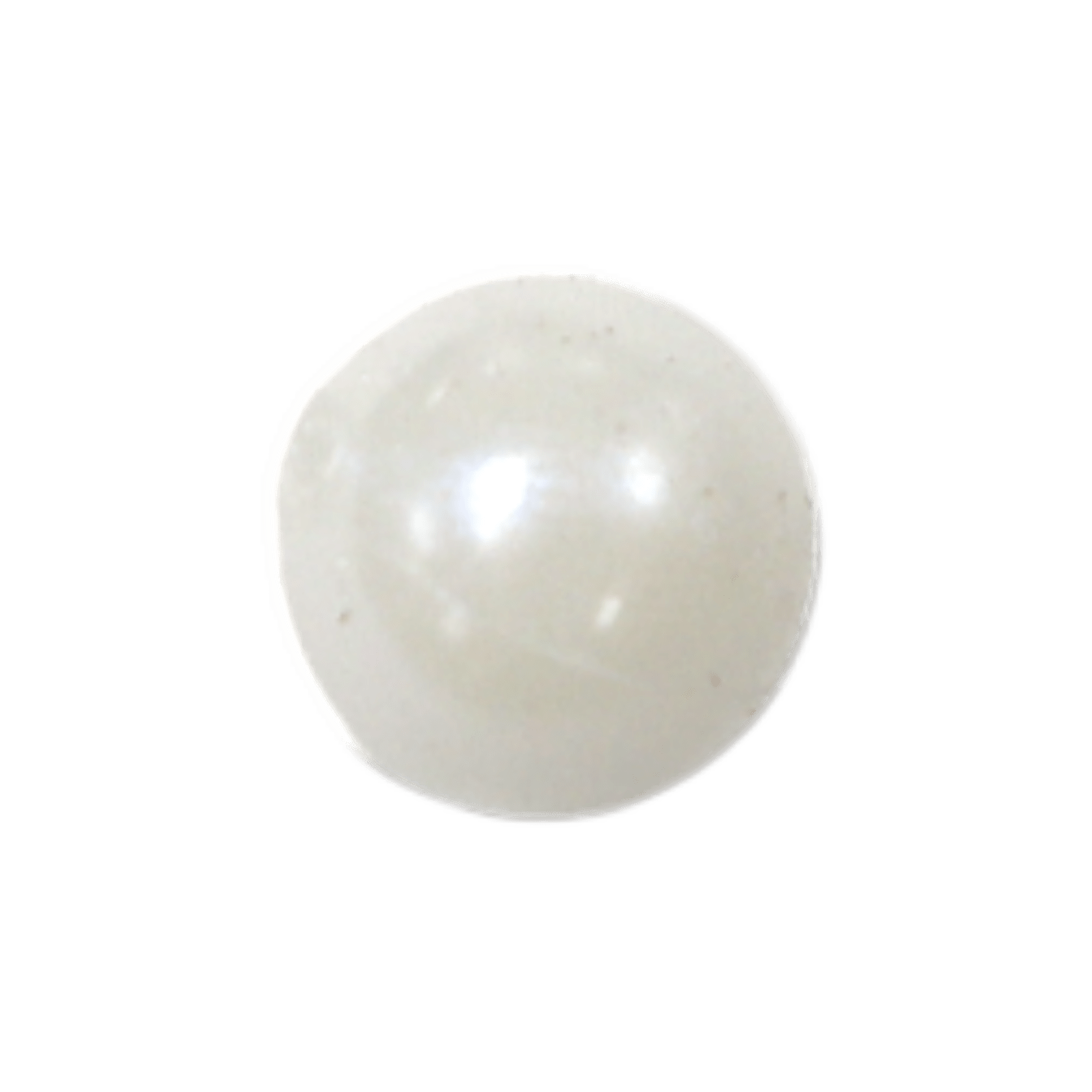 Steelie Beads 8mm White Pearl Cast Cray Outdoors