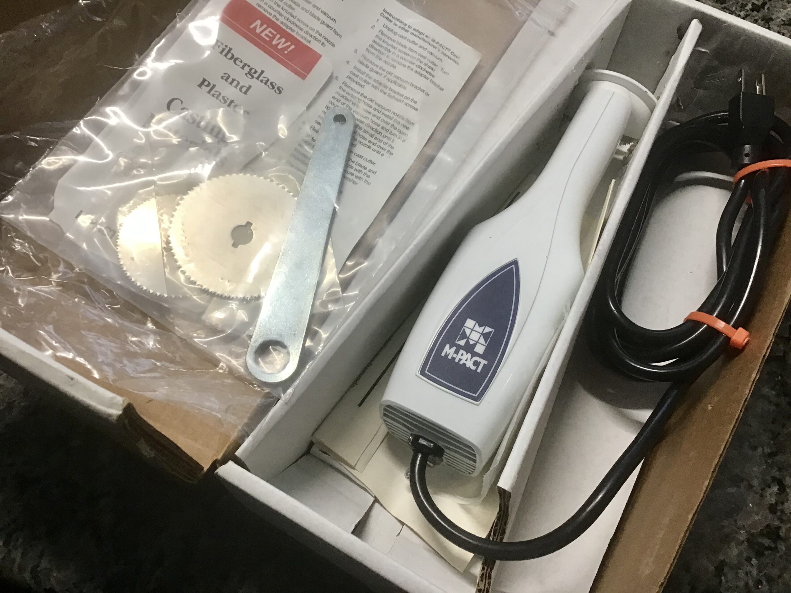 MPact 4183 Cast Saw 4183 (New, in box) The Cast Cutter Repair Center Cast Room Systems