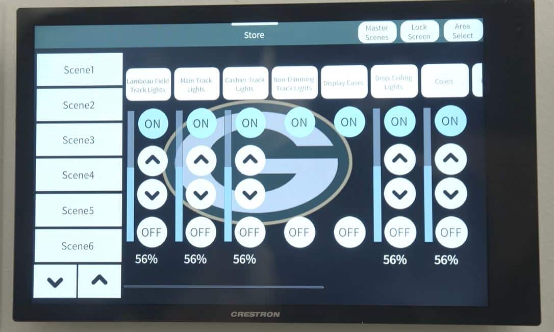 Crestron Creates Advanced Lighting Control System for Iconic Lambeau