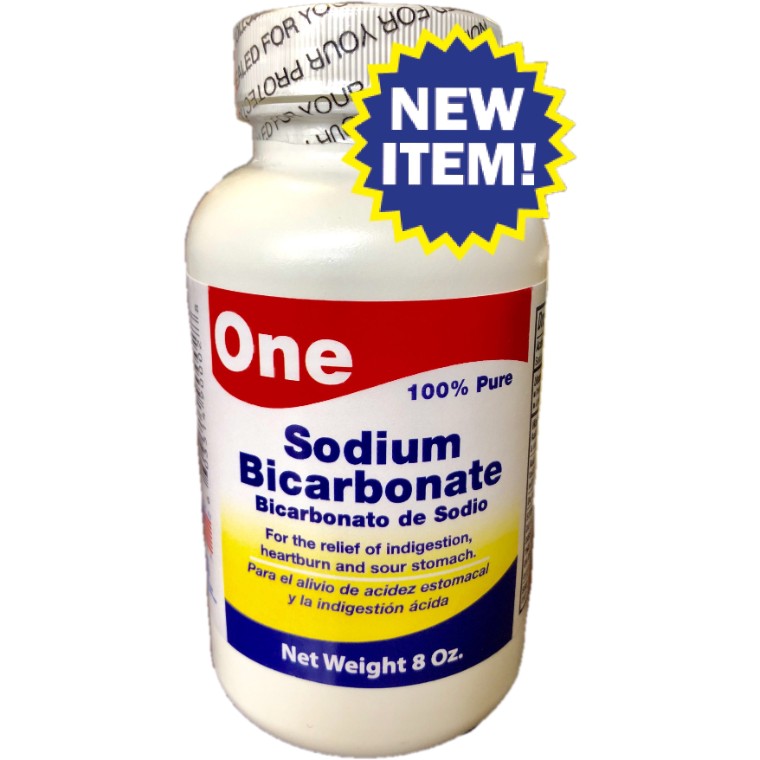 ONE Sodium Bicarbonate 8 oz Castillo Distributors