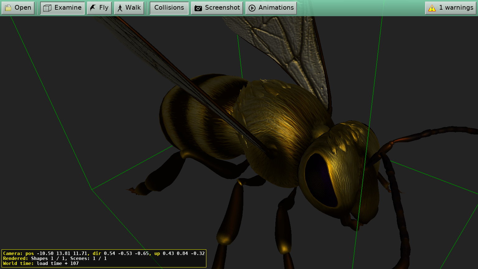 Huge optimizations of glTF animations, pool of scenes for FPS game, limited PBR specular