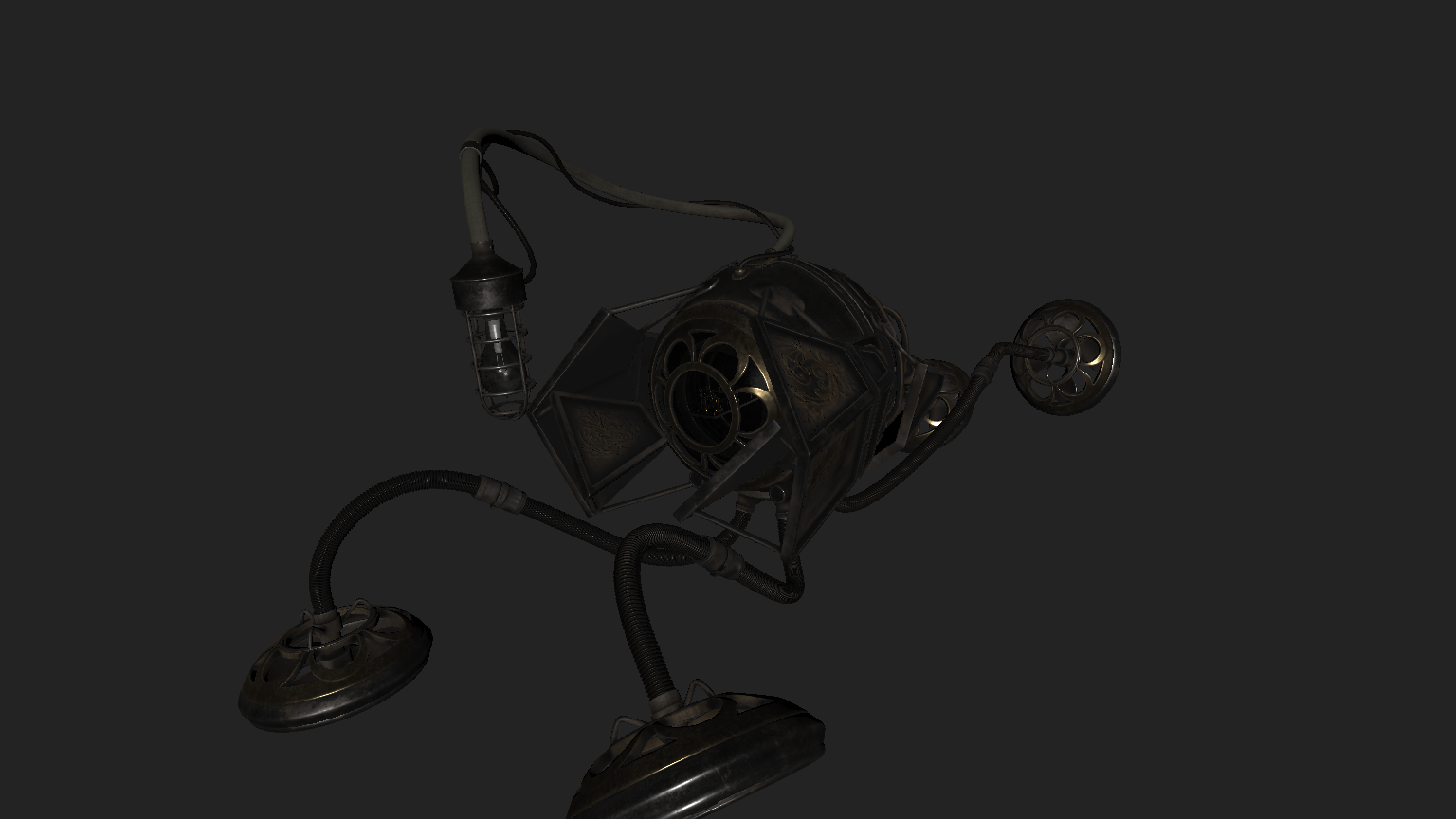 Huge optimizations of glTF animations, pool of scenes for FPS game, limited PBR specular