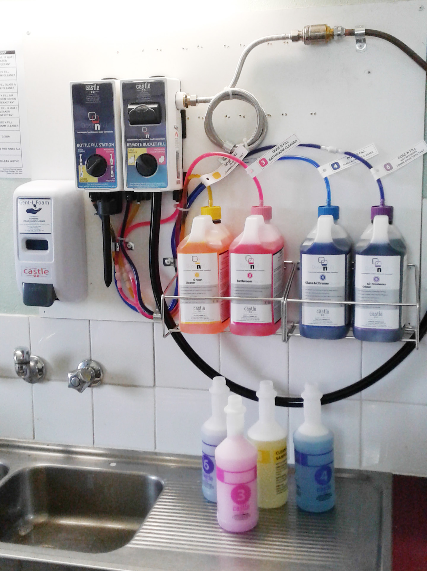 Dispensing Castle Chemicals