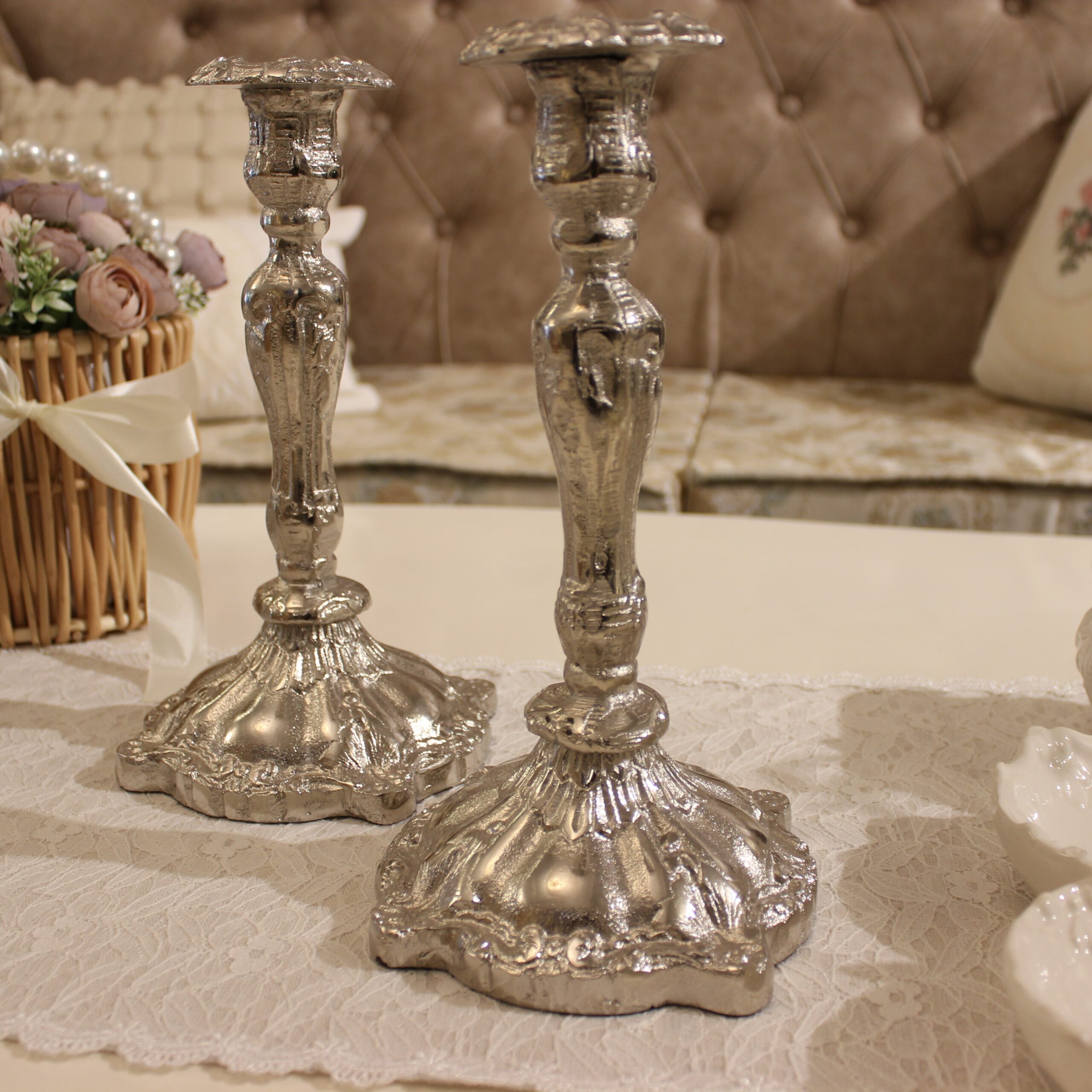 Antique radiance candle holder Castle & Co. Décor