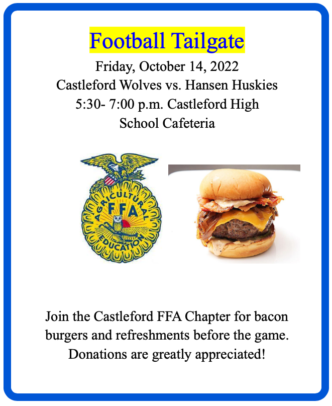 Tailgate Castleford School District