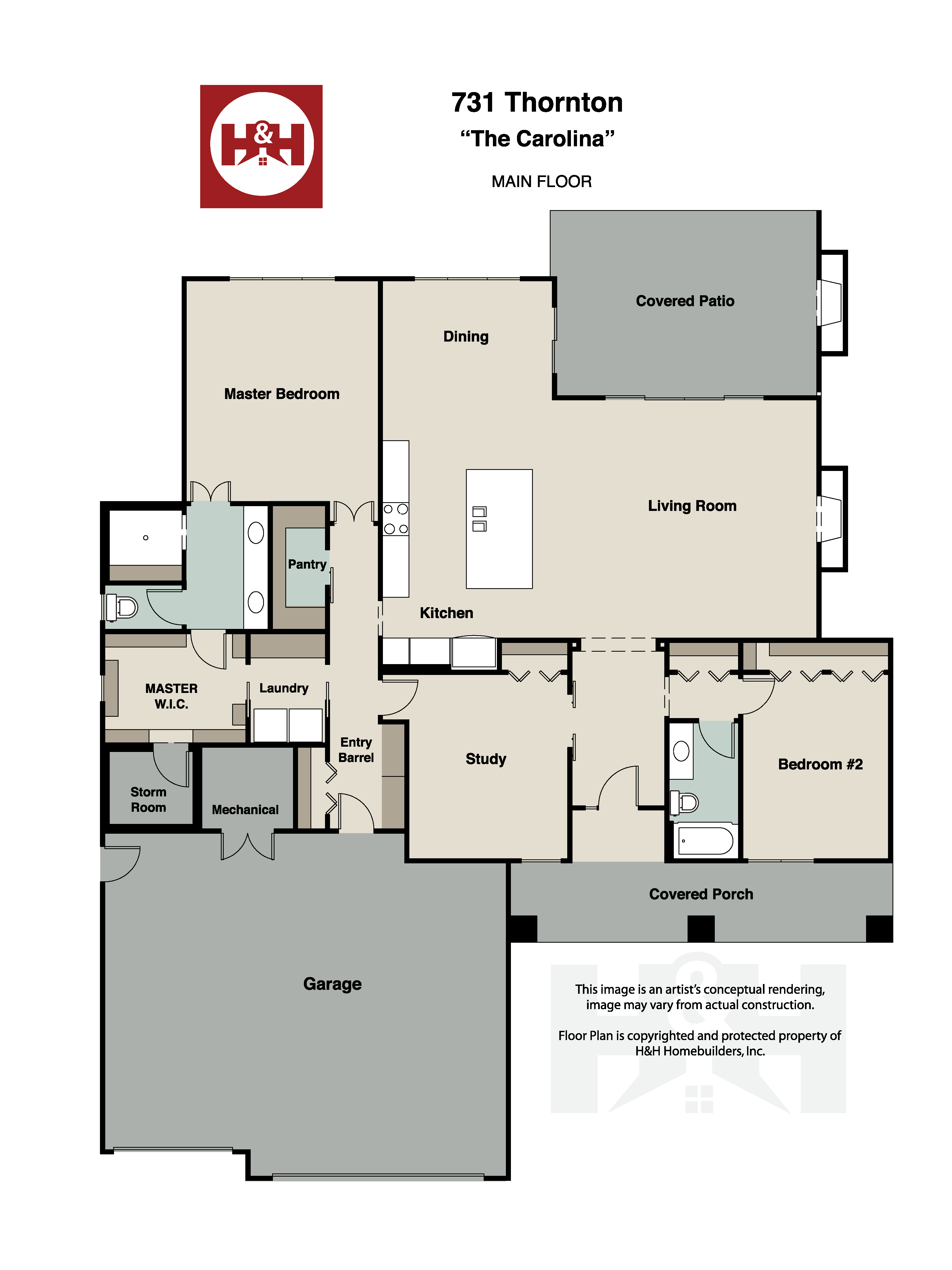 Patio Homes at Castlegate Wichita Home Development