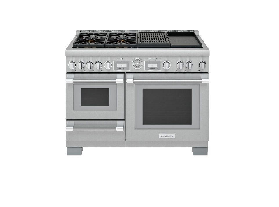 Thermador PRD48WCSGC ProGrand Steam 48" Range Grill/Grid Castle Kitchens