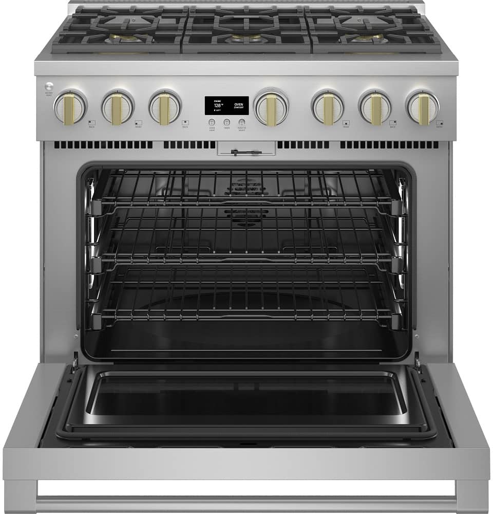 Monogram ZDP366NTSS 36 Inch DualFuel Range Castle Kitchens