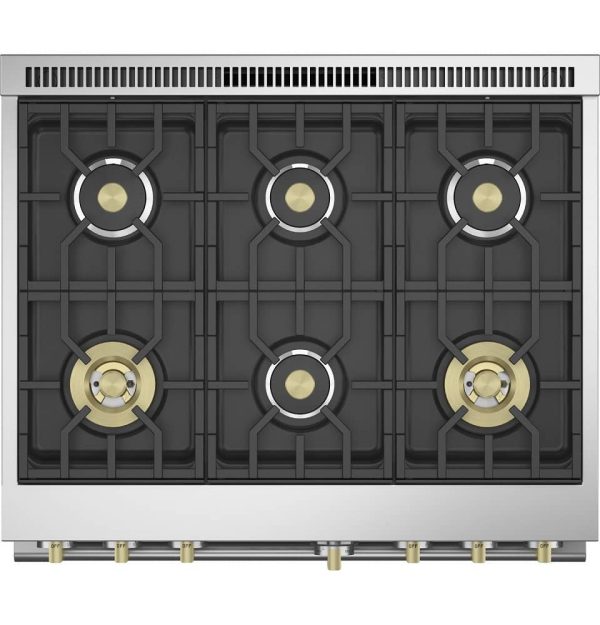 Monogram ZDP366NTSS 36 Inch DualFuel Range Castle Kitchens