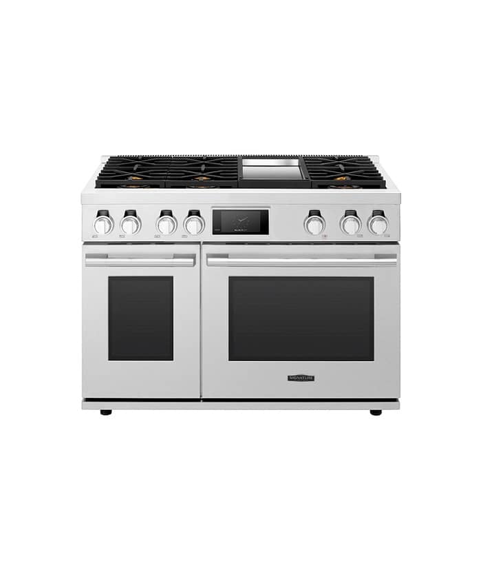 Signature Kitchen Suite SKSGR480GS 48inch Gas Pro Range Castle Kitchens
