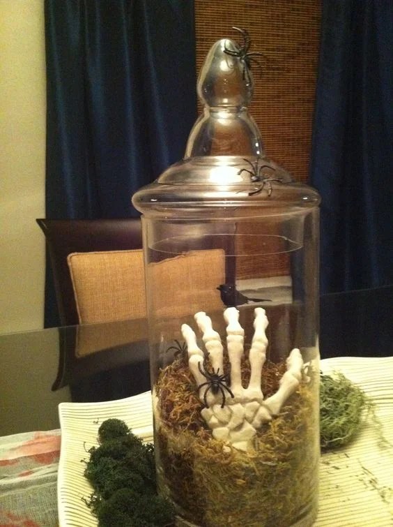 Halloween Apothecary Jars Castle Random