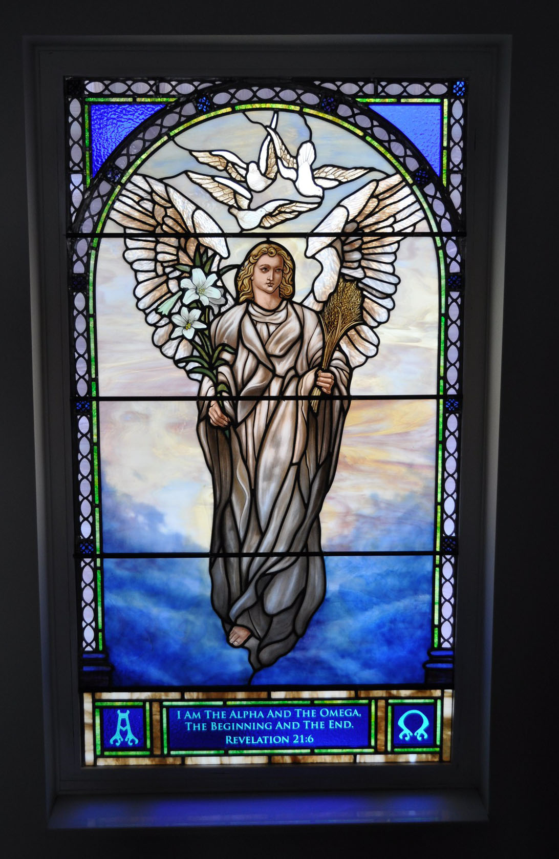 Religious Traditional Stained Glass Castle Studio Stained Glass