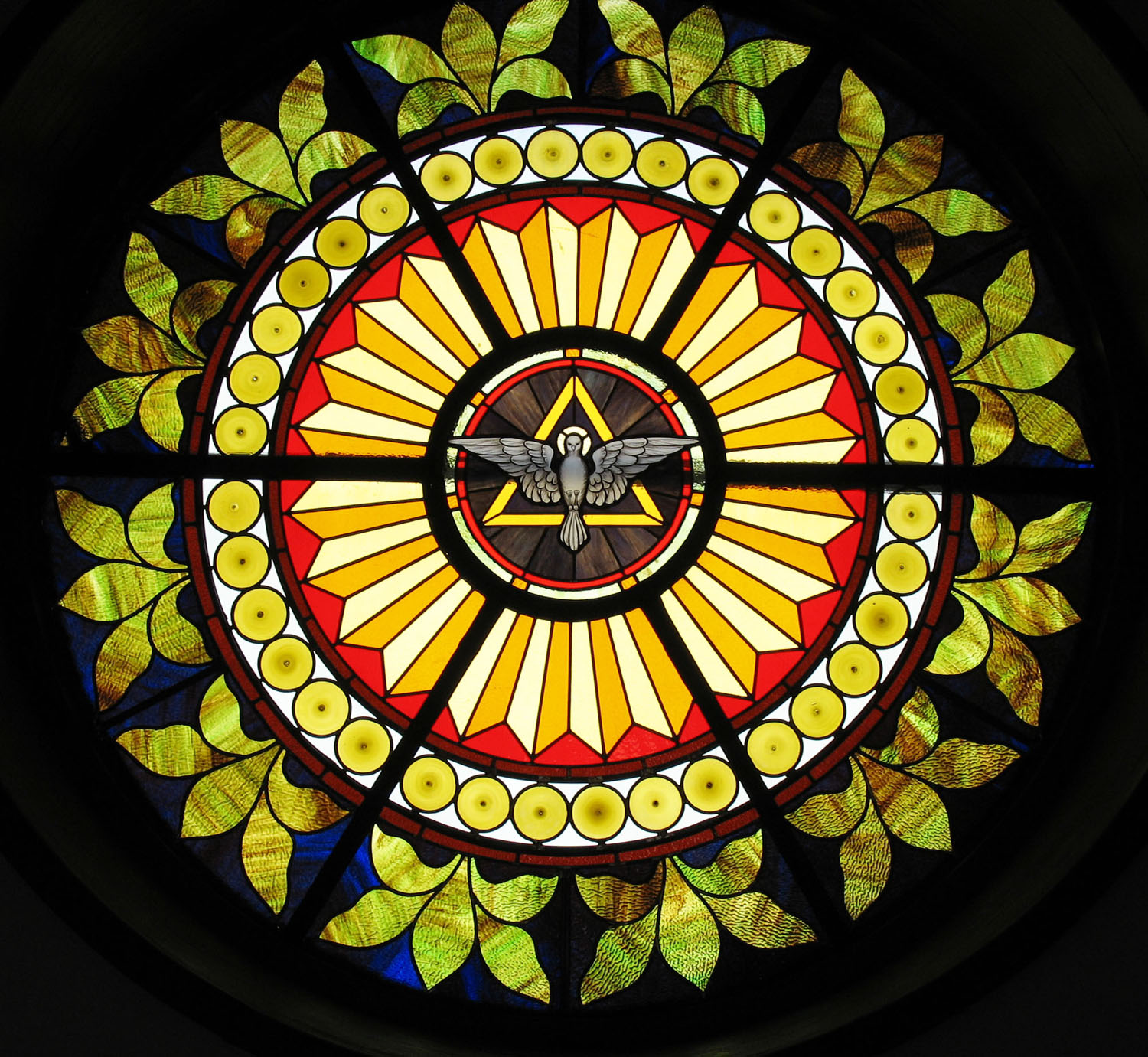Religious Traditional Stained Glass Castle Studio Stained Glass