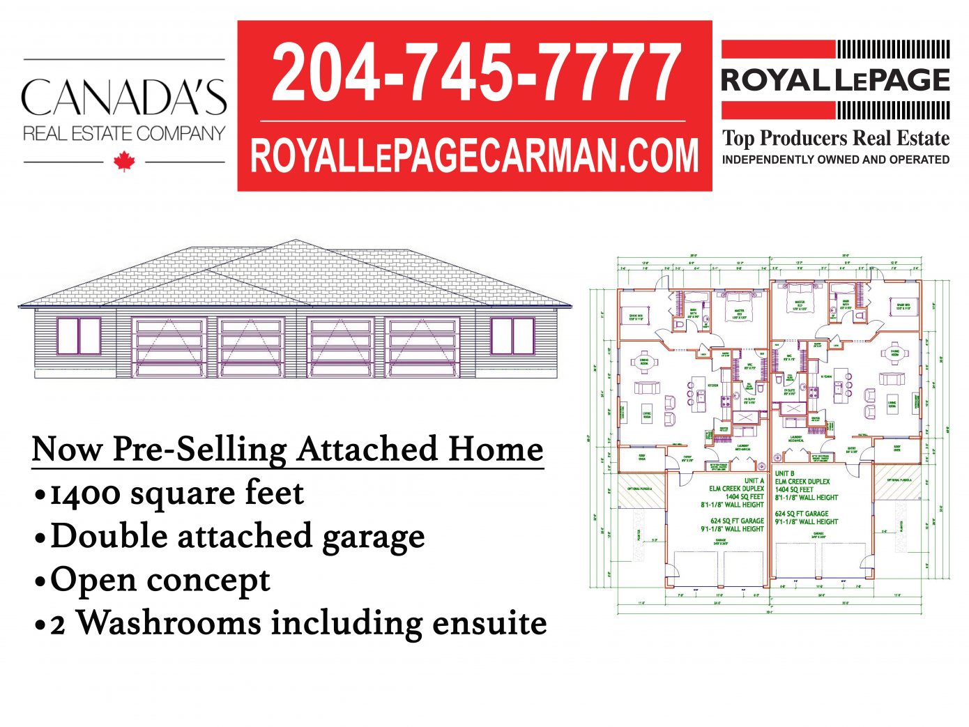 Show Homes/Building lots for sale